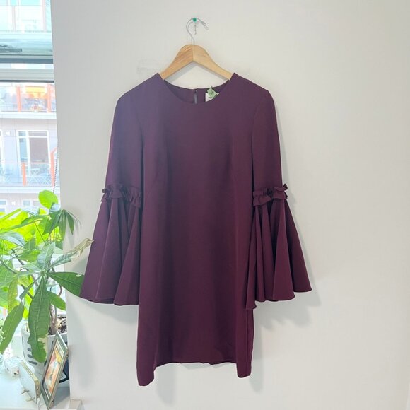 Milly Dresses & Skirts - Milly Purple Bell Sleeve Dress Size 4